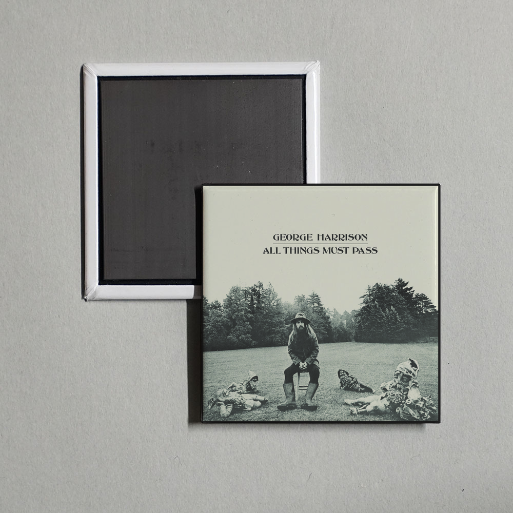 George Harrison - All Things Must Pass (2014 Remaster) Album Cover Fridge Magnet