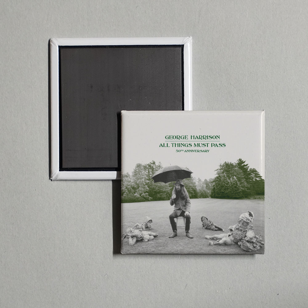 George Harrison - All Things Must Pass (50th Anniversary;Super Deluxe) Album Cover Fridge Magnet