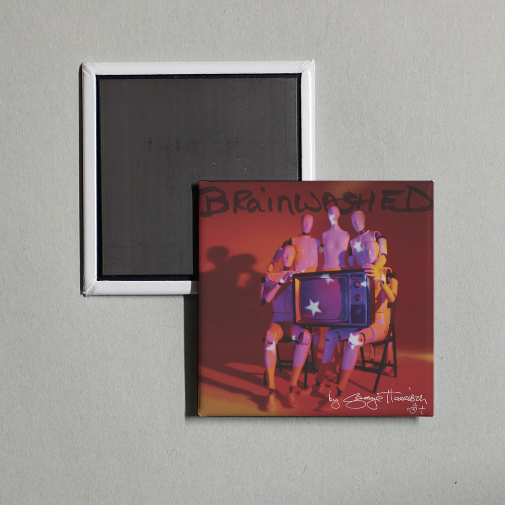 George Harrison - Brainwashed Album Cover Fridge Magnet