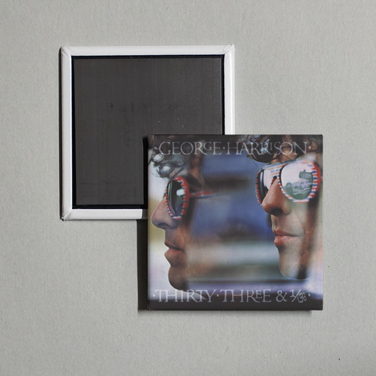 George Harrison - Thirty Three & 13 Album Cover Fridge Magnet