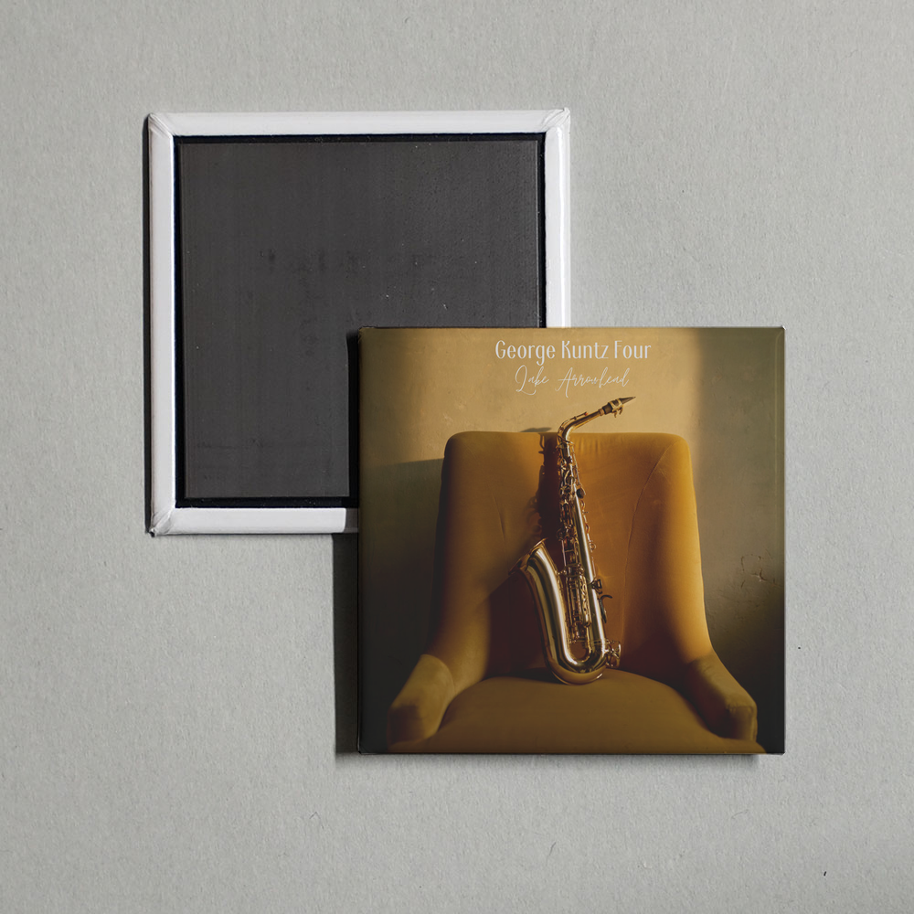 George Kuntz Four - Lake Arrowhead Album Cover Fridge Magnet