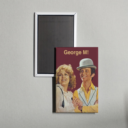 George M! Mini Movie Fridge Magnet