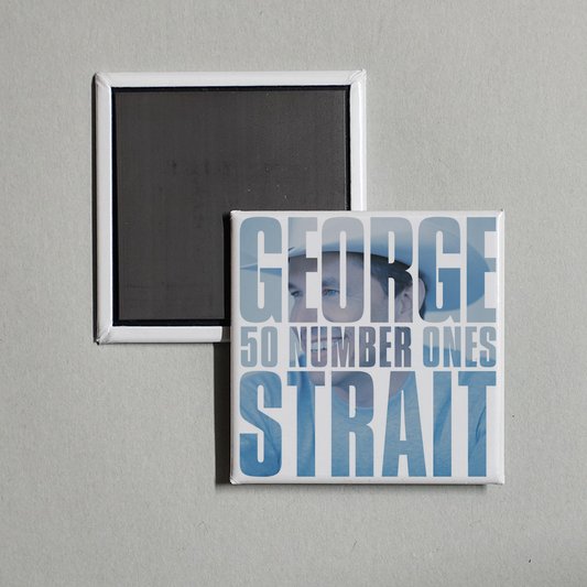 George Strait - 50 Number Ones Album Cover Fridge Magnet
