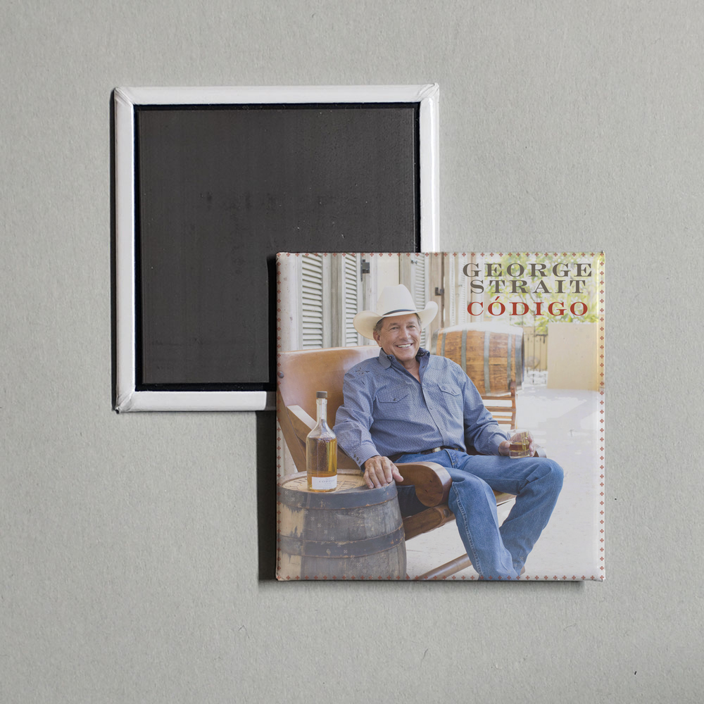 George Strait - Codigo Album Cover Fridge Magnet