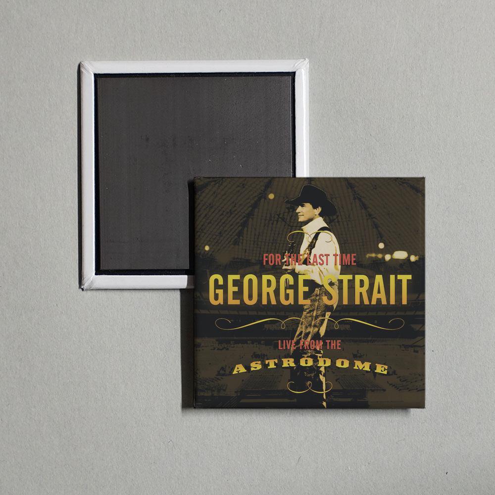 George Strait - For The Last Time Album Cover Fridge Magnet