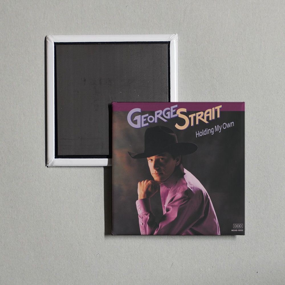George Strait - Holding My Own Album Cover Fridge Magnet