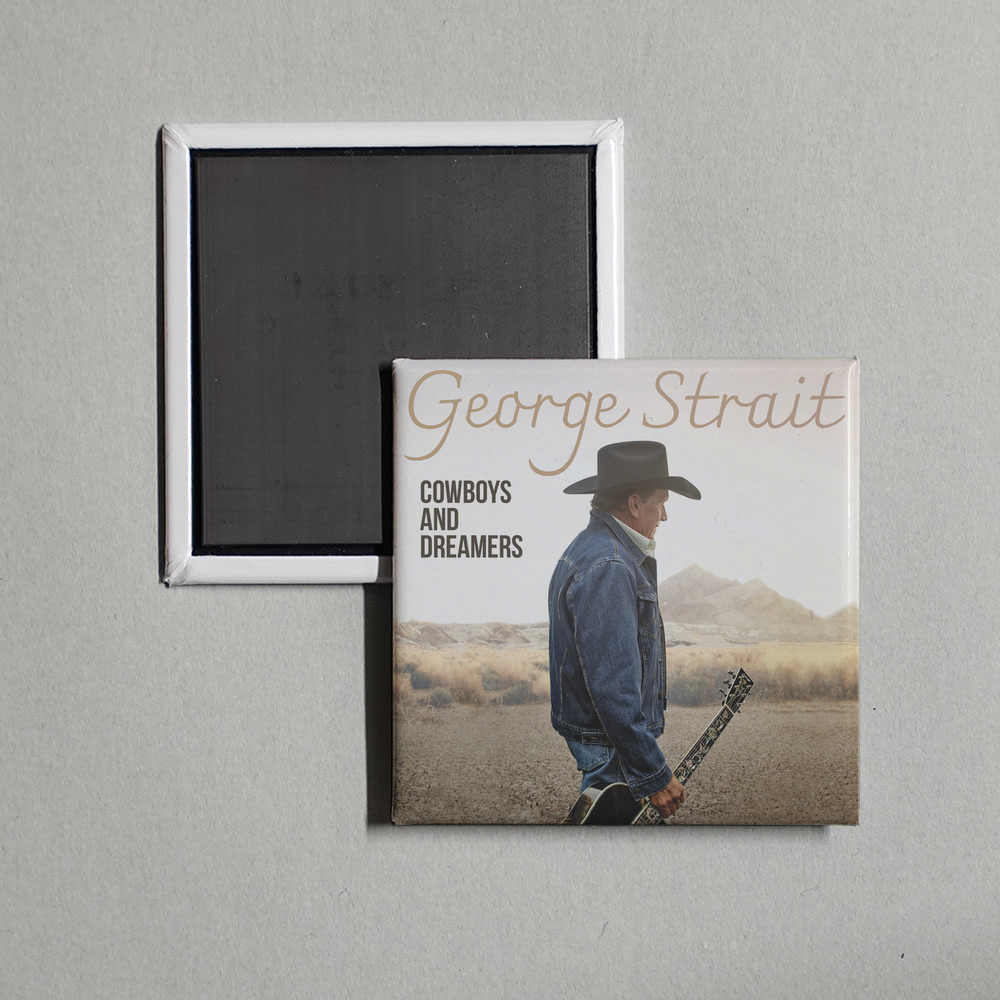 George Strait - The Little Things Album Cover Fridge Magnet