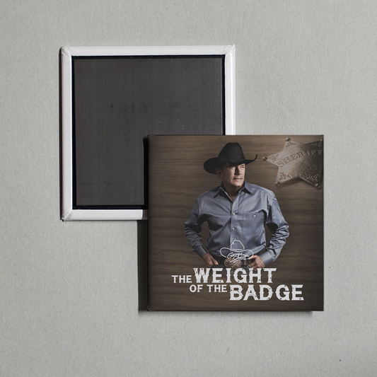 George Strait - The Weight Of The Badge Album Cover Fridge Magnet