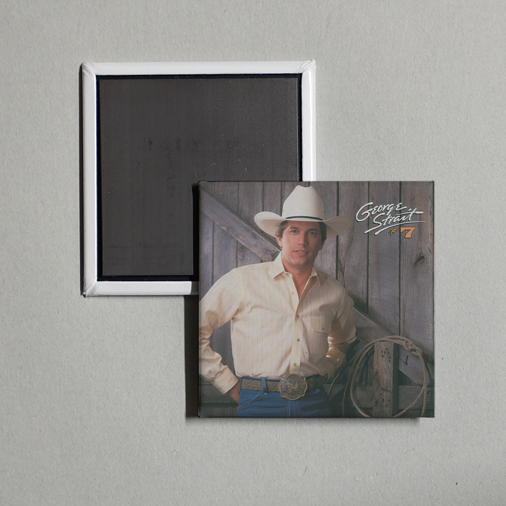 George Strait - #7 Album Cover Fridge Magnet