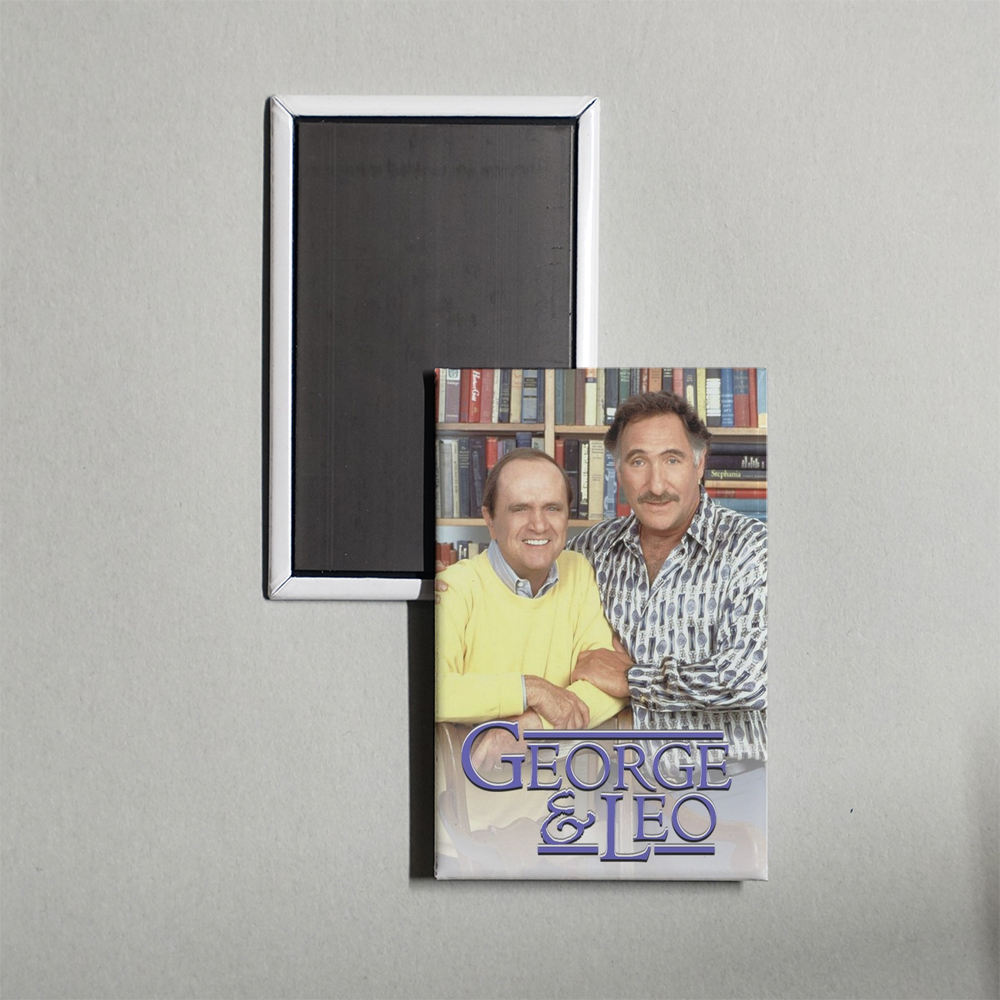 George & Leo TV Show Fridge Magnet