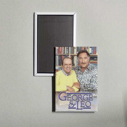 George & Leo TV Show Fridge Magnet