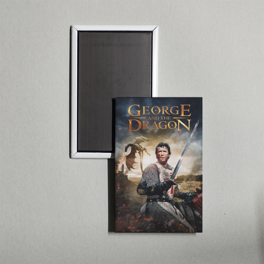 George and the Dragon Mini Movie Fridge Magnet