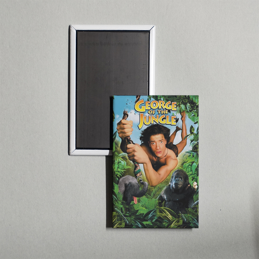 George of the Jungle Mini Movie Fridge Magnet