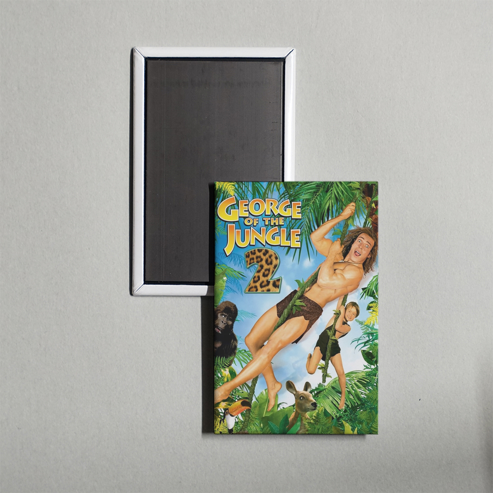 George of the Jungle 2 Mini Movie Fridge Magnet