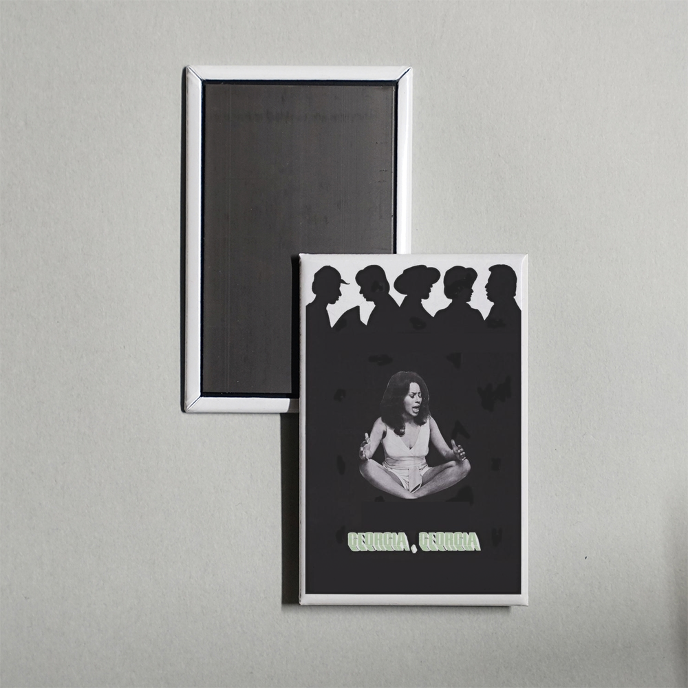 Georgia, Georgia Mini Movie Fridge Magnet