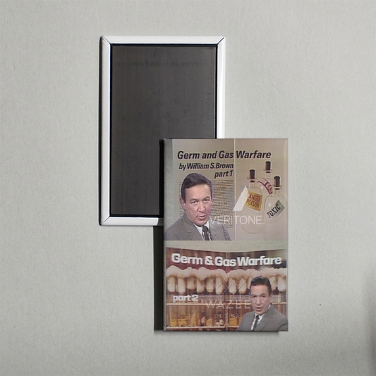 Germ and Chemical Warfare Mini Movie Fridge Magnet