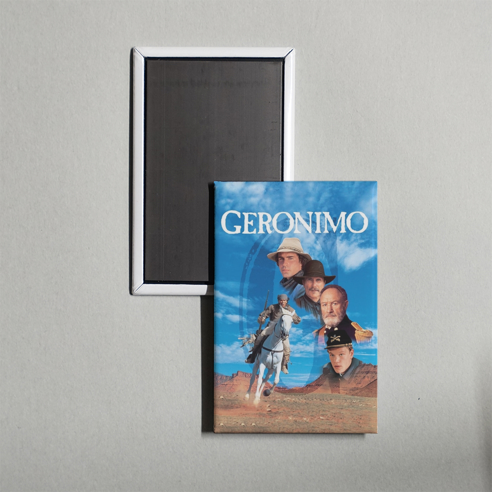 Geronimo An American Legend Mini Movie Fridge Magnet