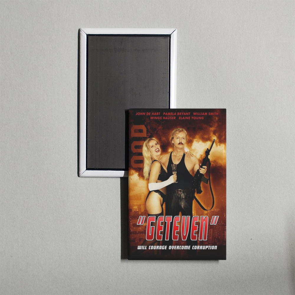 GetEven Mini Movie Fridge Magnet