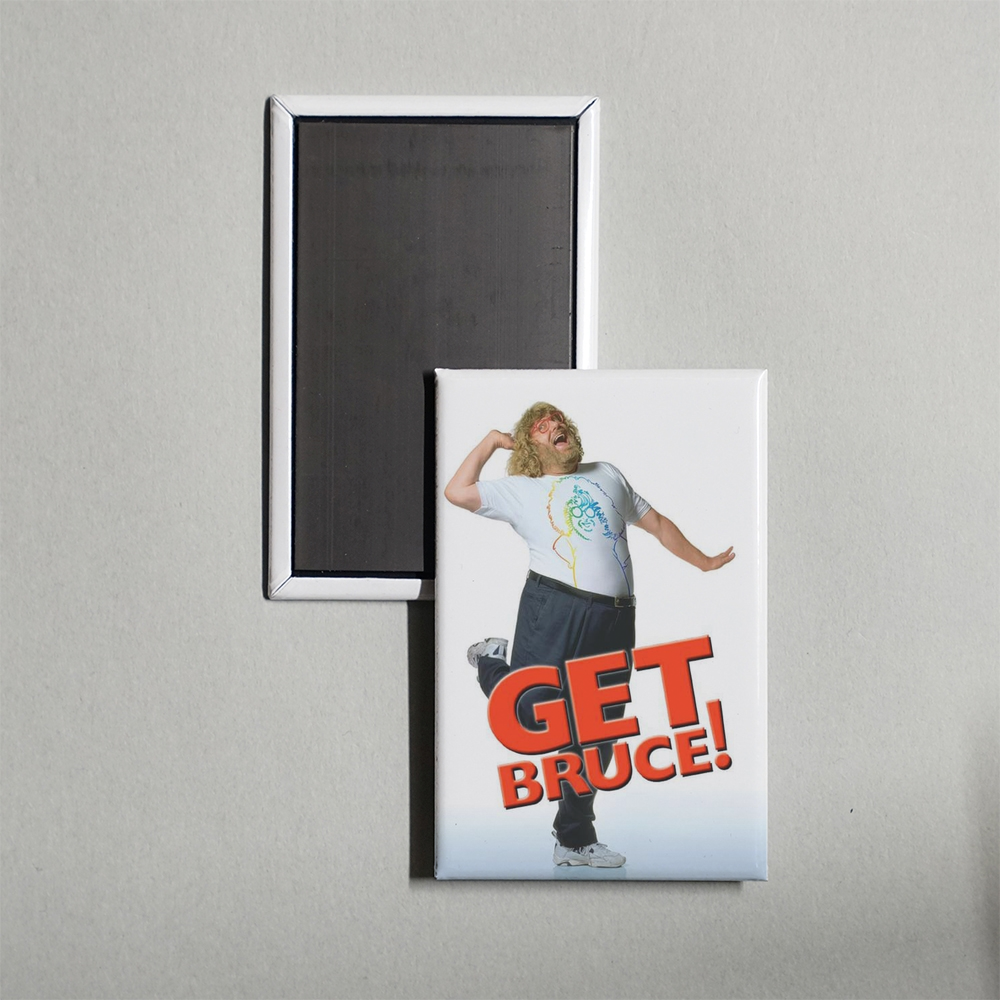 Get Bruce! Mini Movie Fridge Magnet