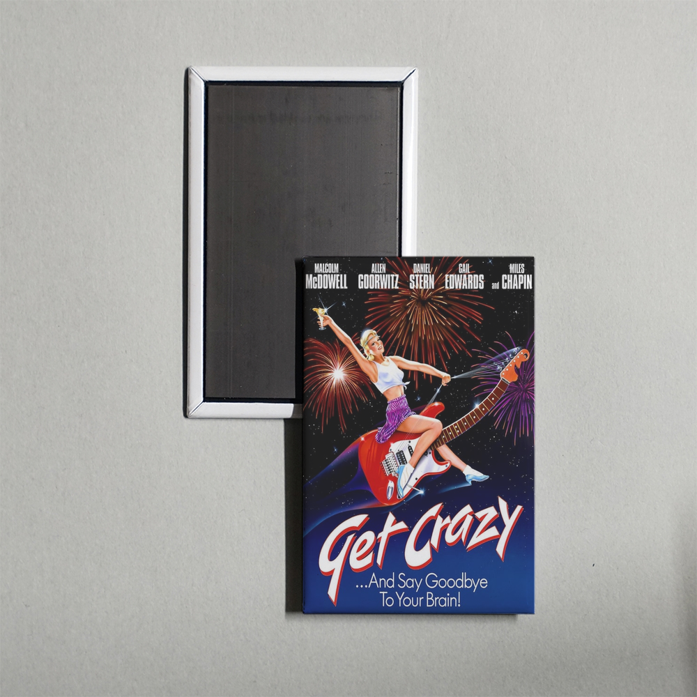 Get Crazy Mini Movie Fridge Magnet