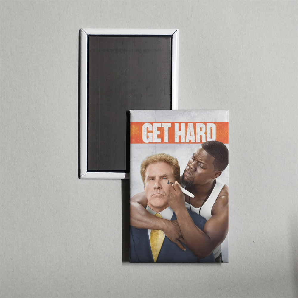 Get Hard Mini Movie Fridge Magnet