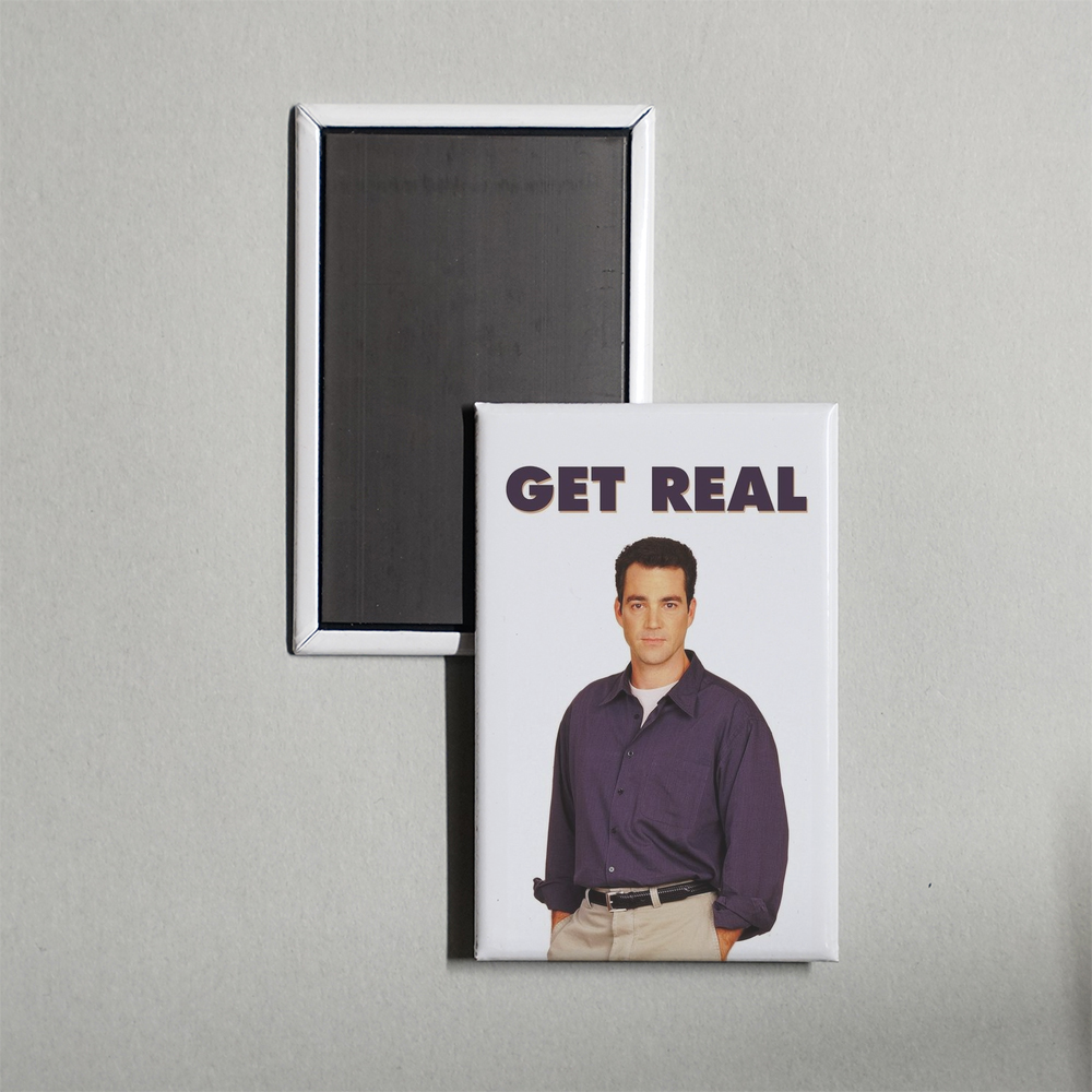 Get Real TV Show Fridge Magnet