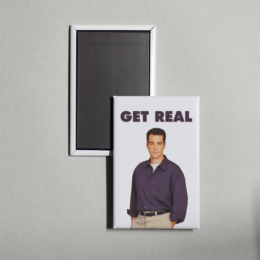 Get Real TV Show Fridge Magnet