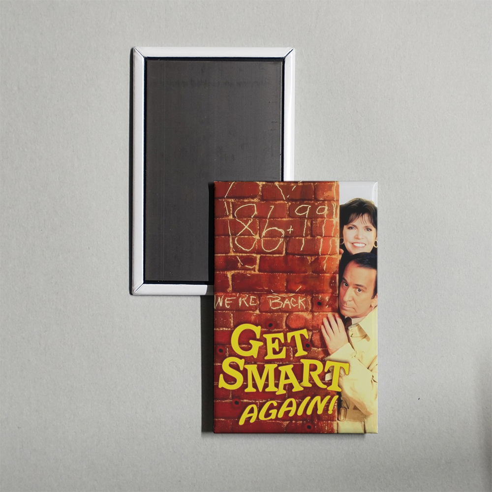 Get Smart, Again! Mini Movie Fridge Magnet