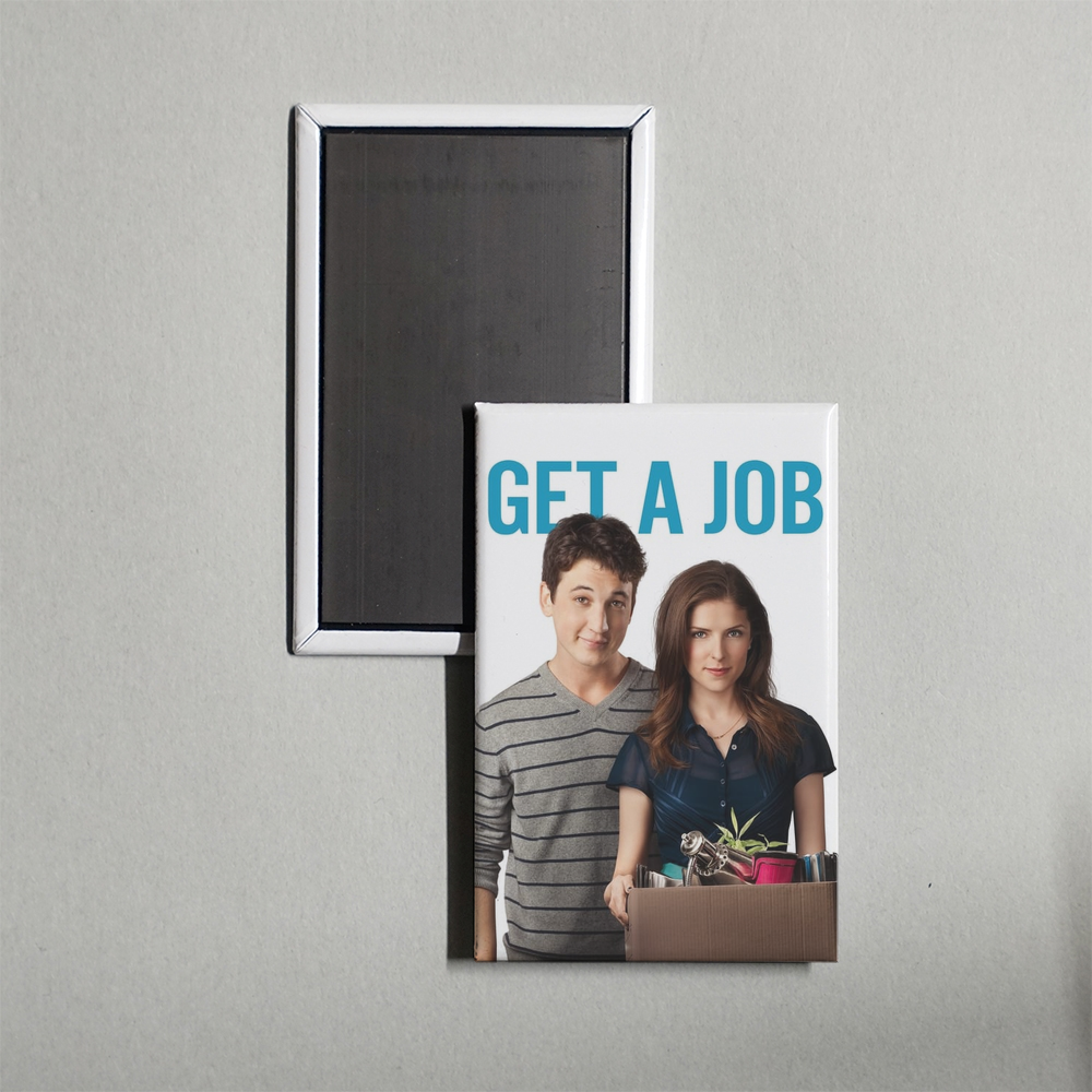 Get a Job Mini Movie Fridge Magnet