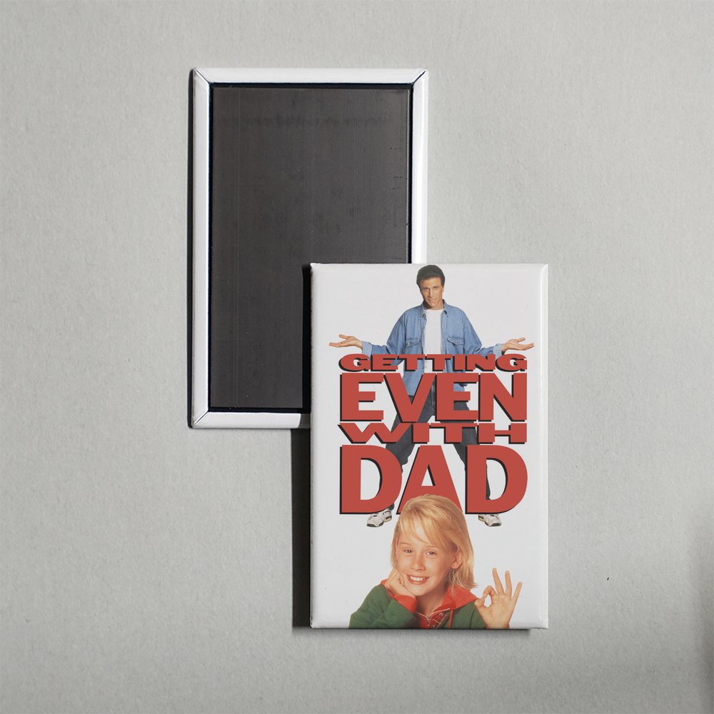 Getting Even with Dad Mini Movie Fridge Magnet