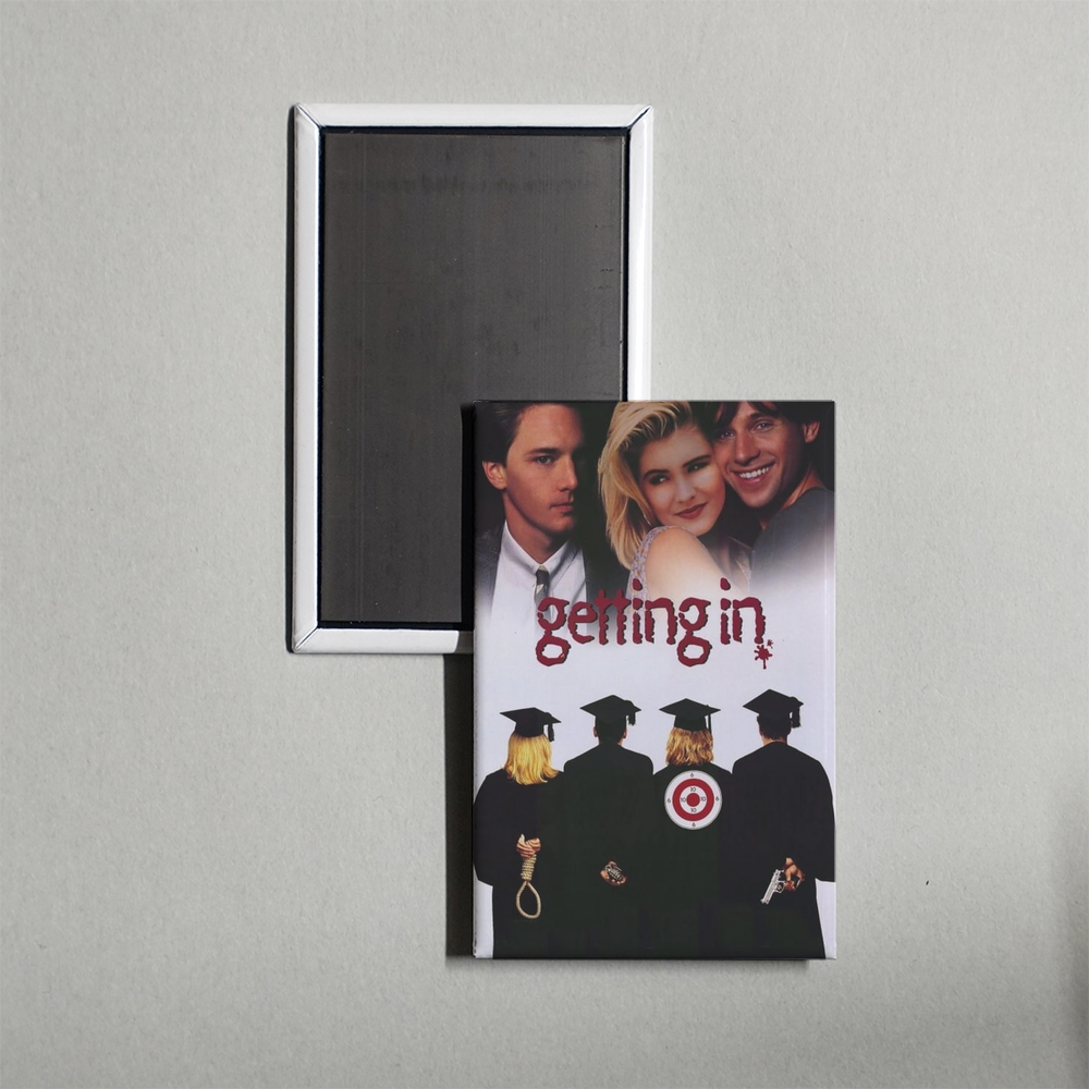 Getting In Mini Movie Fridge Magnet