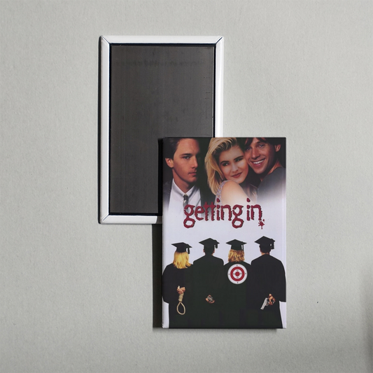 Getting In Mini Movie Fridge Magnet