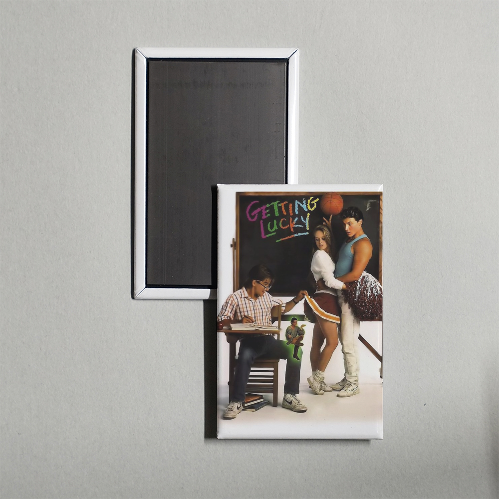 Getting Lucky Mini Movie Fridge Magnet