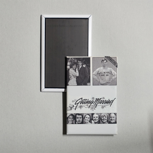 Getting Married Mini Movie Fridge Magnet