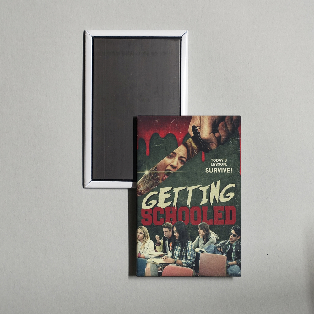 Getting Schooled Mini Movie Fridge Magnet
