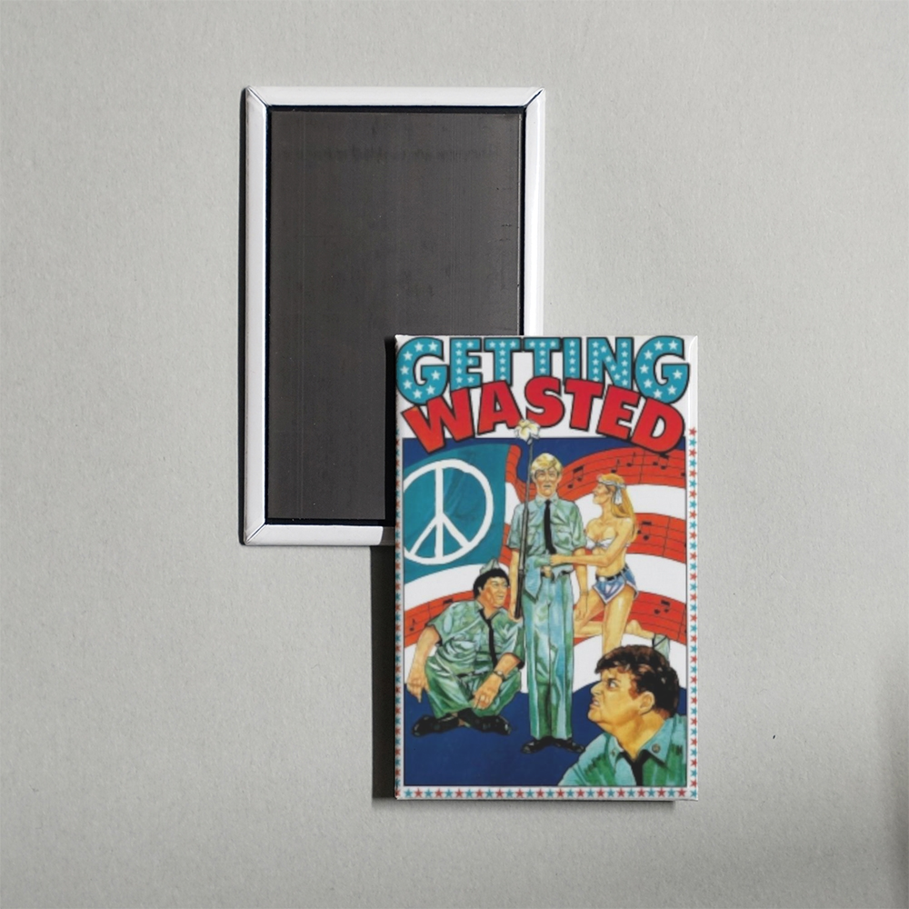Getting Wasted Mini Movie Fridge Magnet