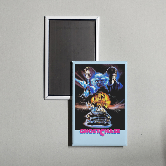 Ghost Chase Mini Movie Fridge Magnet