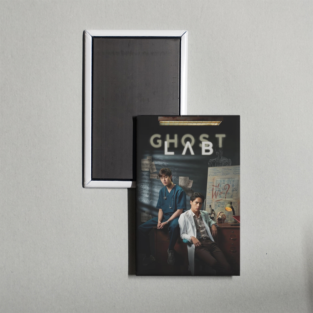 Ghost Lab Mini Movie Fridge Magnet