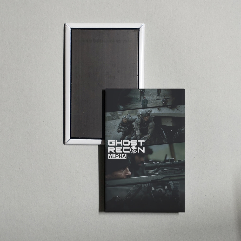Ghost Recon Alpha Mini Movie Fridge Magnet