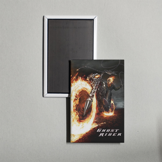 Ghost Rider Mini Movie Fridge Magnet