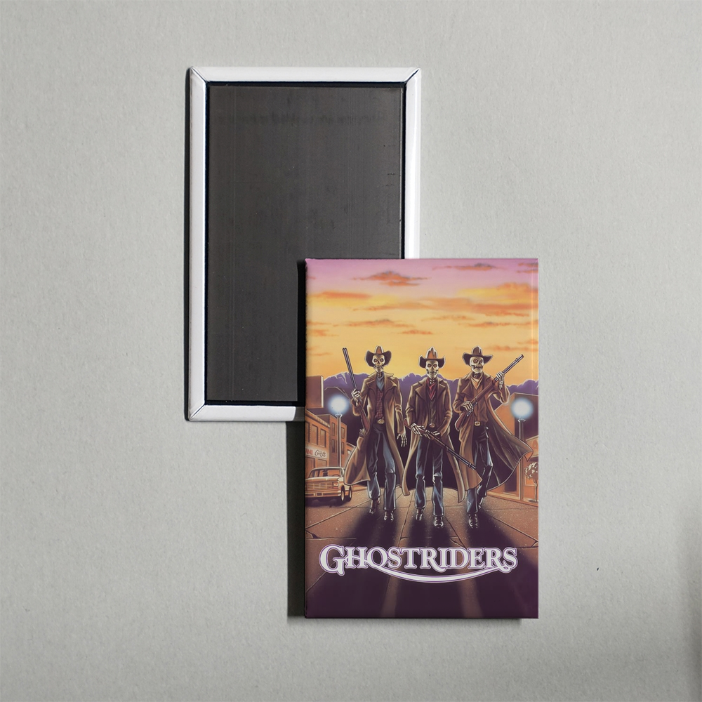 Ghost Riders Mini Movie Fridge Magnet