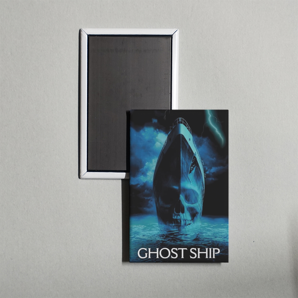Ghost Ship Mini Movie Fridge Magnet