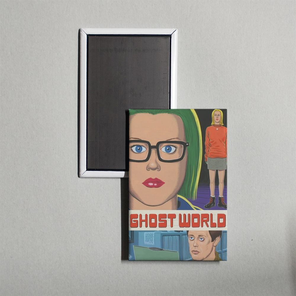 Ghost World Mini Movie Fridge Magnet