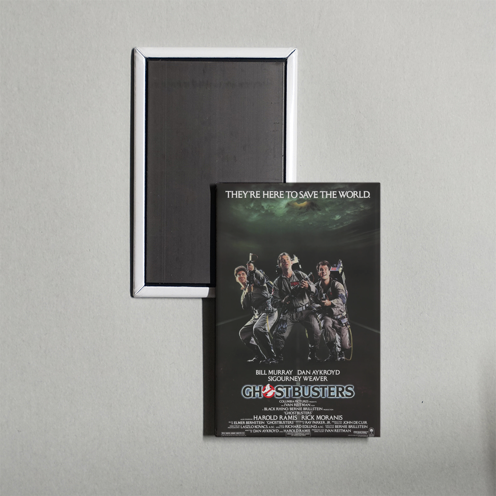 Ghostbusters [1984] A Mini Movie Fridge Magnet