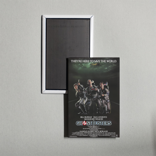 Ghostbusters [1984] A Mini Movie Fridge Magnet