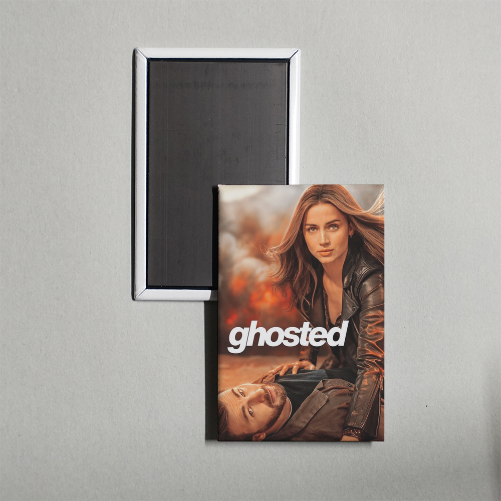 Ghosted Mini Movie Fridge Magnet