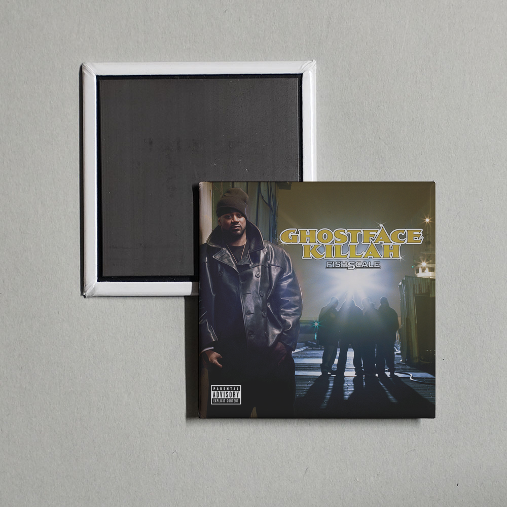 Ghostface Killah - Fishscale (Expanded Edition) Album Cover Fridge Magnet