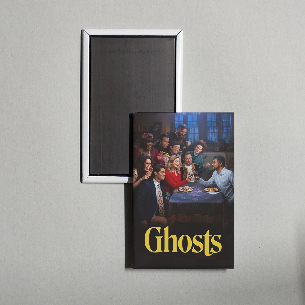 Ghosts TV Show Fridge Magnet