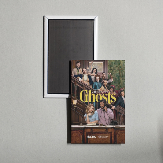 Ghosts C TV Show Mini Fridge Magnet
