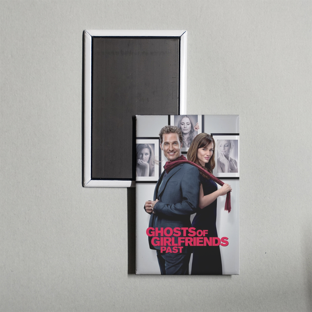 Ghosts of Girlfriends Past Mini Movie Fridge Magnet